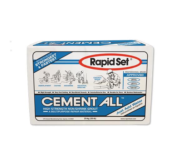 Rapid Set Cement ALL / Рапид Сет Цемент Олл состав для ремонта бетонных
