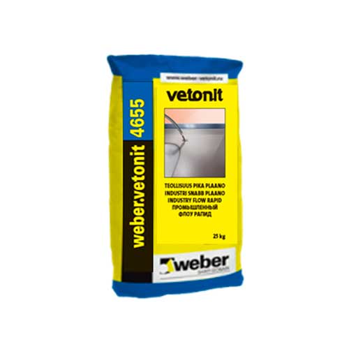 Высокопрочный промышленный пол Weber - Weber.Vetonit 4655 Industry Flow Rapid